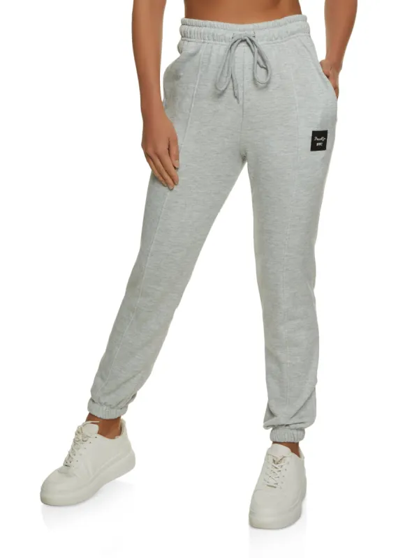 Brooklyn NYC Graphic Patch Sweatpants sold by Rainbow