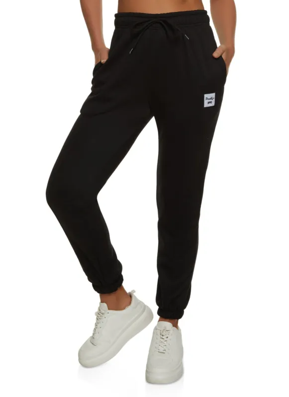 Brooklyn NYC Graphic Patch Sweatpants sold by Rainbow