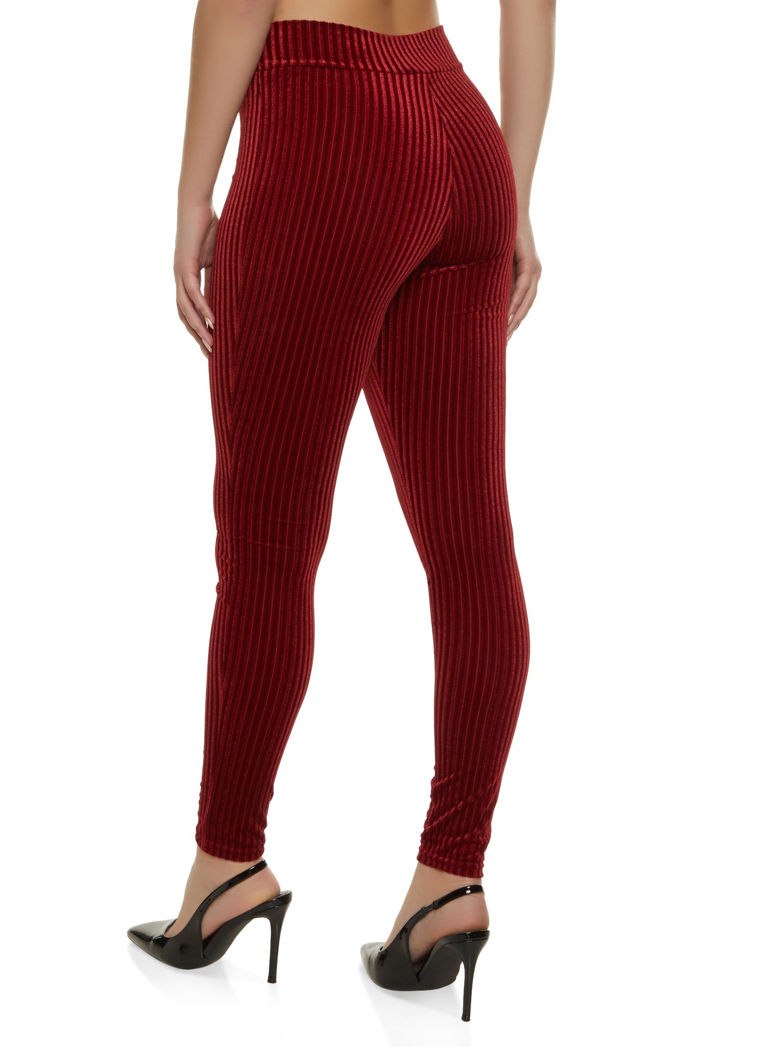 Velvet Burnout Leggings sold by Rainbow product image thumbnail 2