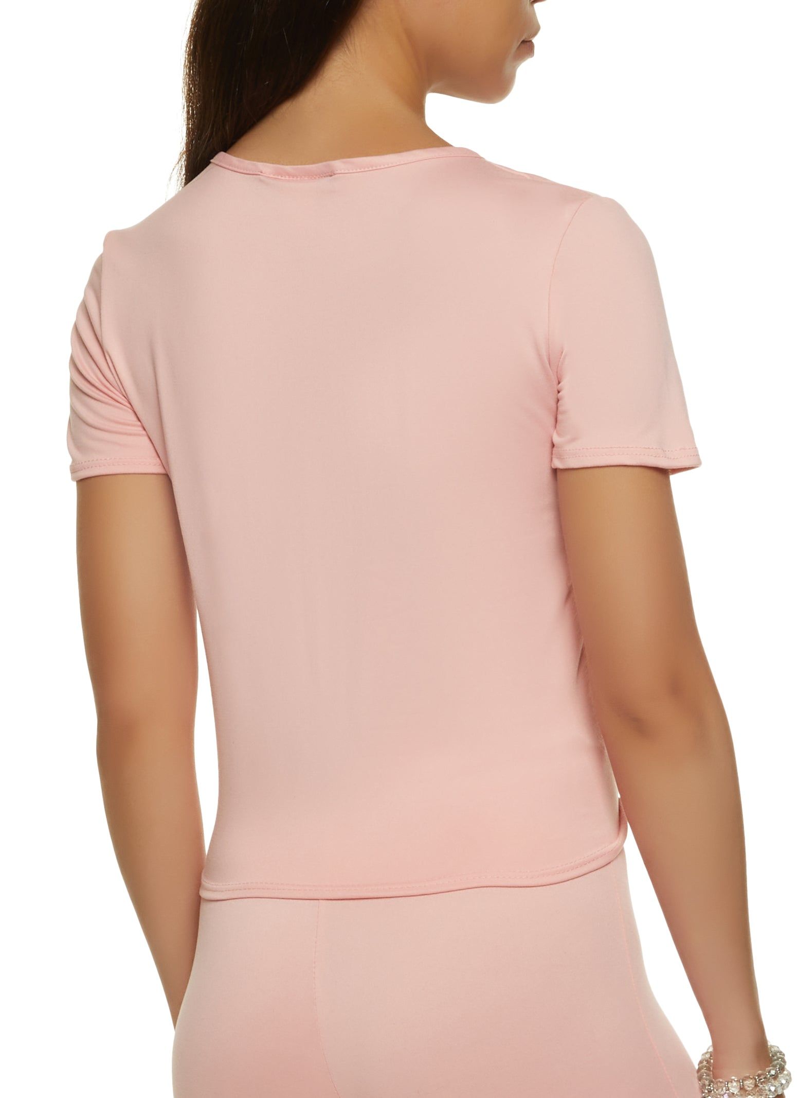 Not For Everyone Cropped Tee sold by Rainbow product image thumbnail 3