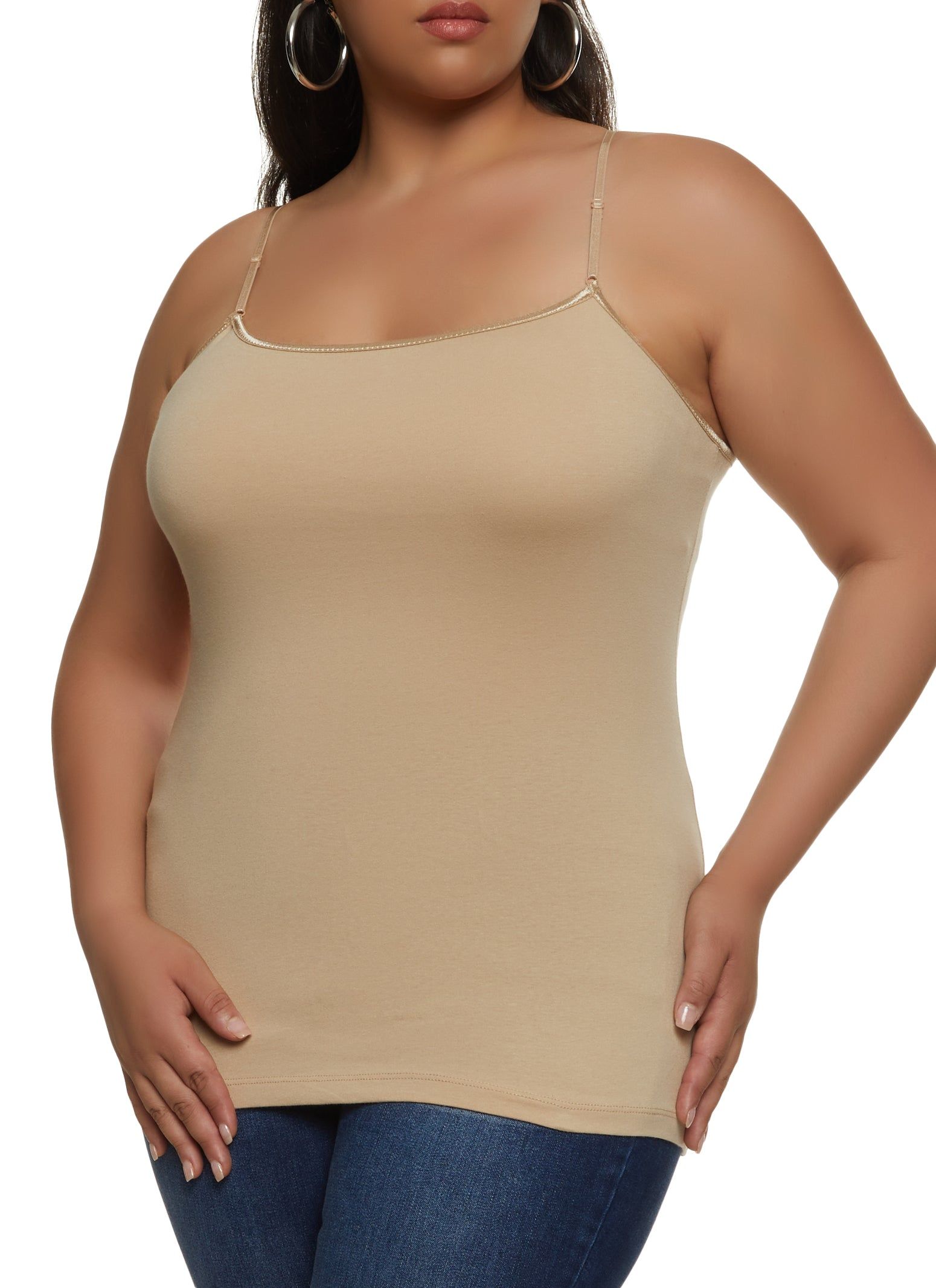 Plus Size Basic Cami sold by Rainbow