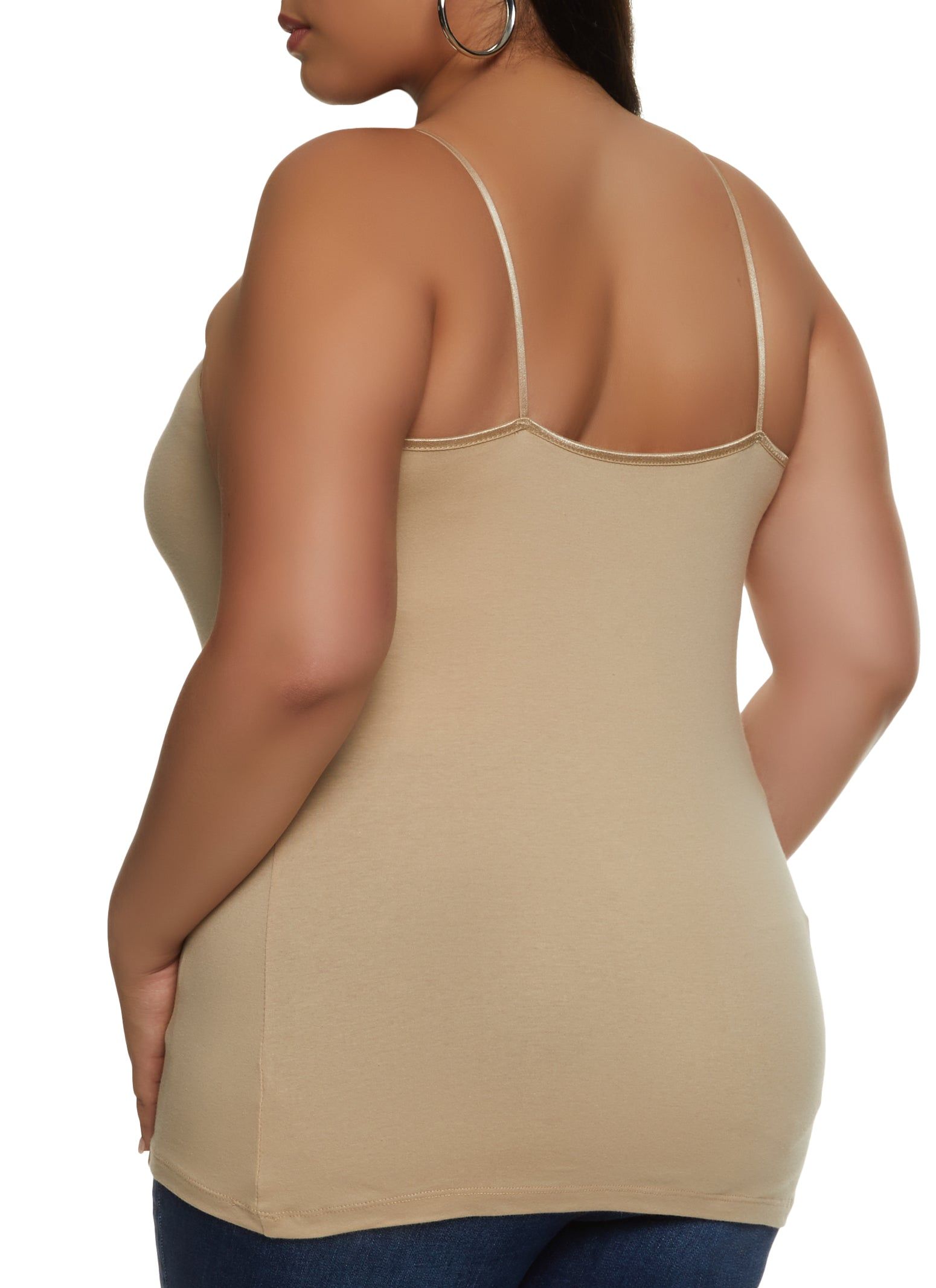 Plus Size Basic Cami sold by Rainbow product image thumbnail 2