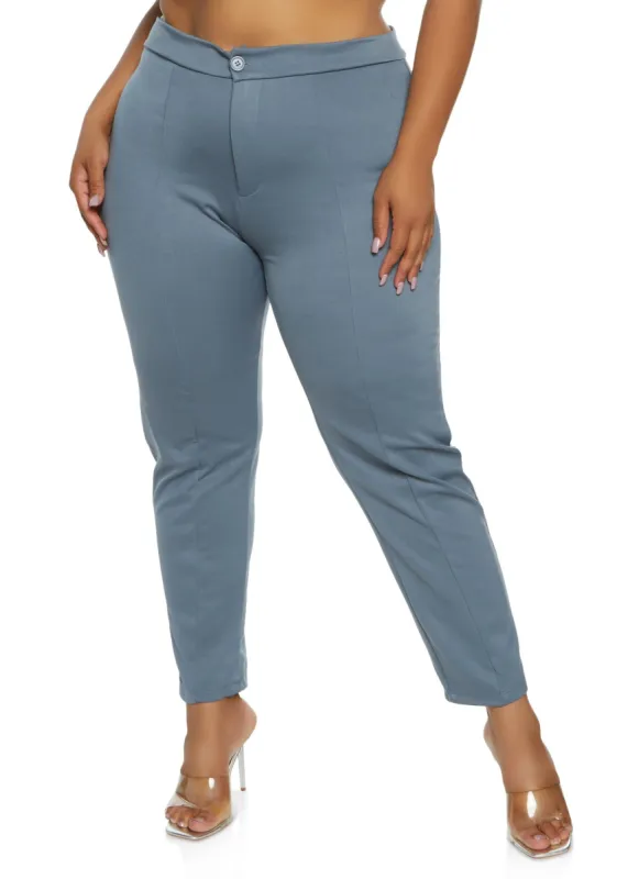 Plus Size Ponte Dress Pants sold by Rainbow