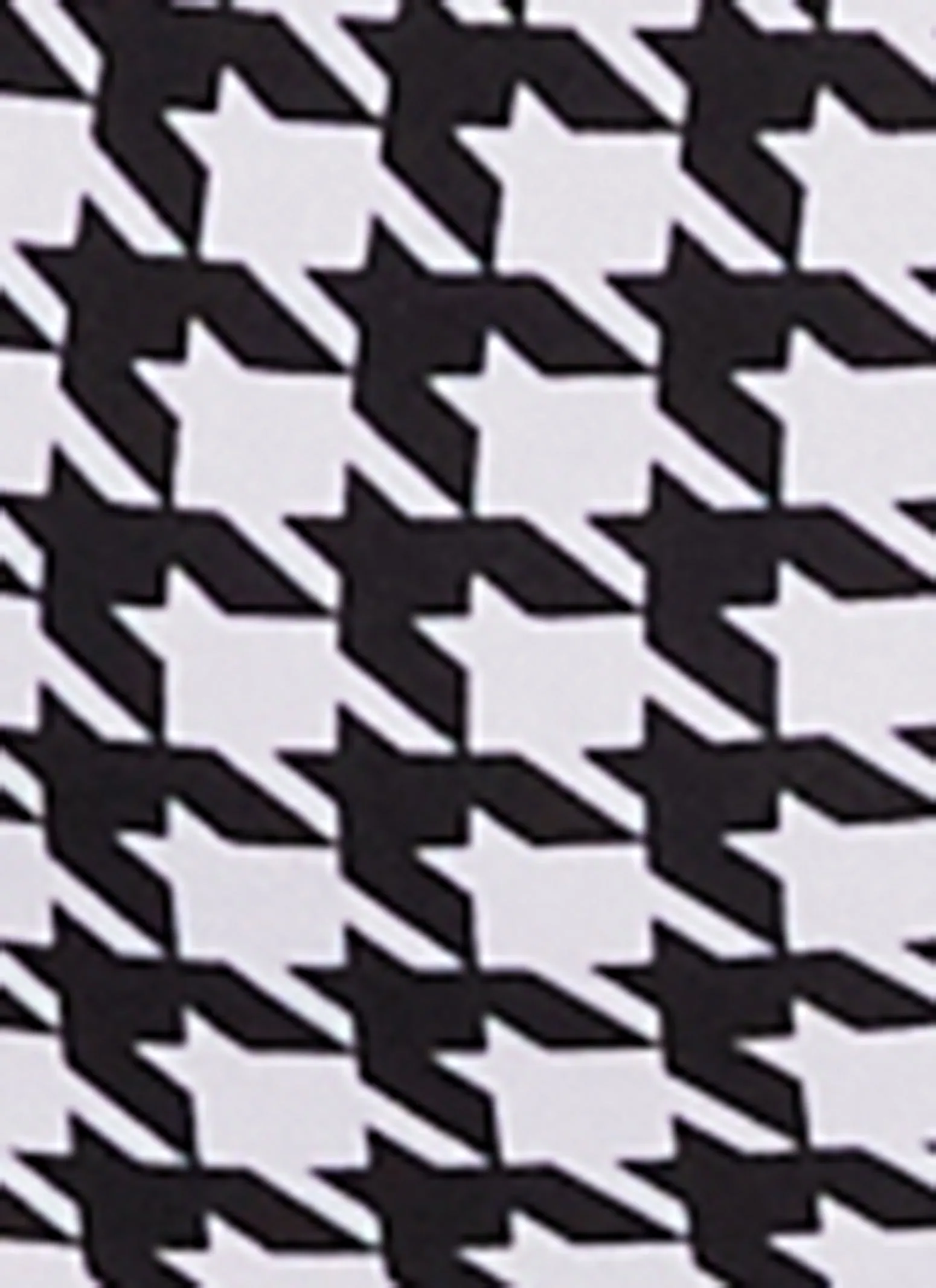 Plus Size Houndstooth Mock Neck Long Sleeve Dress sold by Rainbow product image thumbnail 4