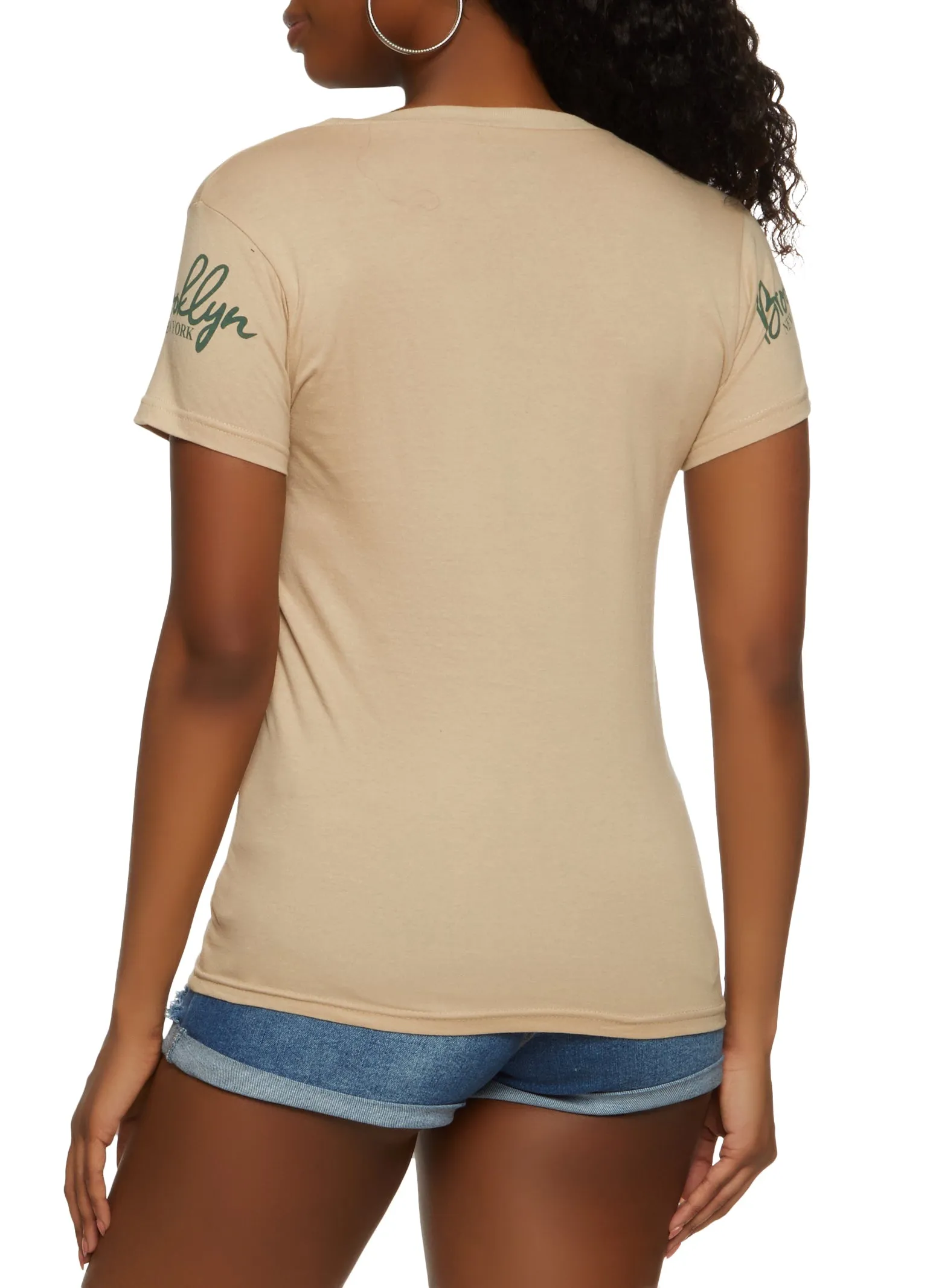 Brooklyn Bridge Graphic New York T Shirt sold by Rainbow product image thumbnail 2