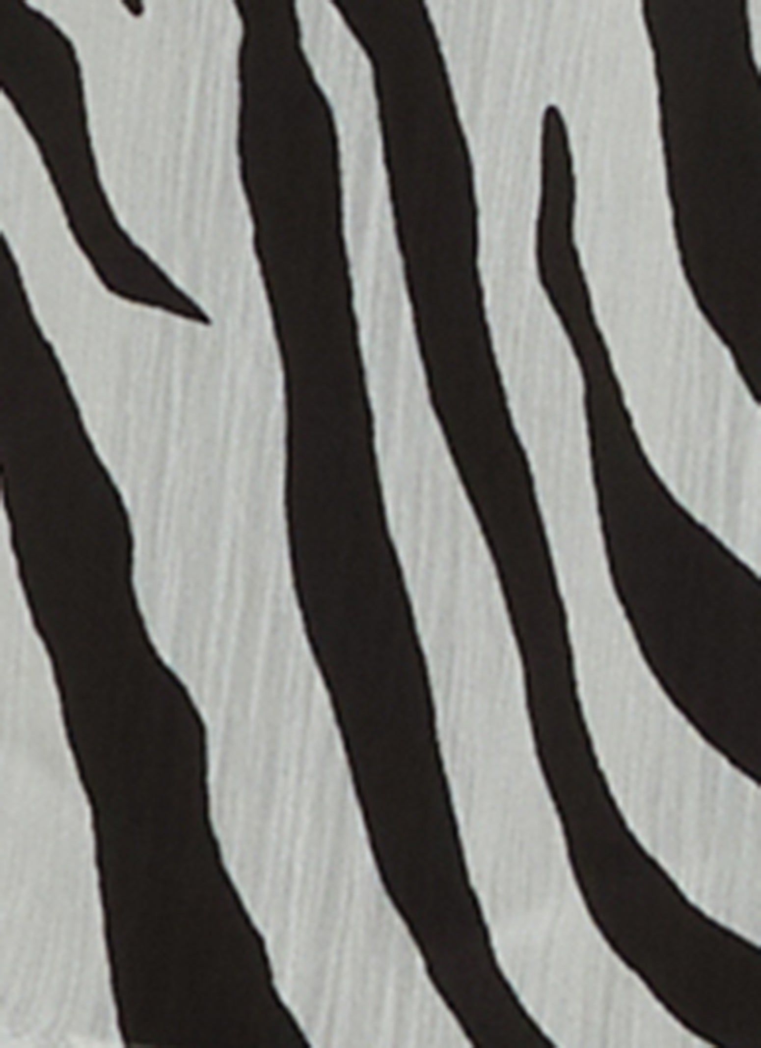 Plus Size Zebra Mock Neck Blouse sold by Rainbow product image thumbnail 3