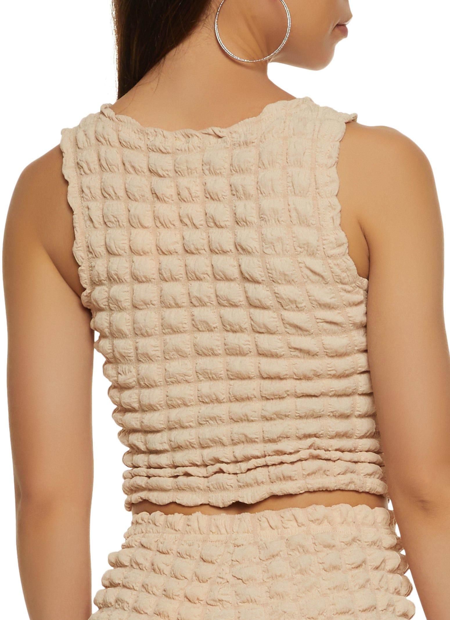 Bubble Knit Tank Top sold by Rainbow product image thumbnail 3
