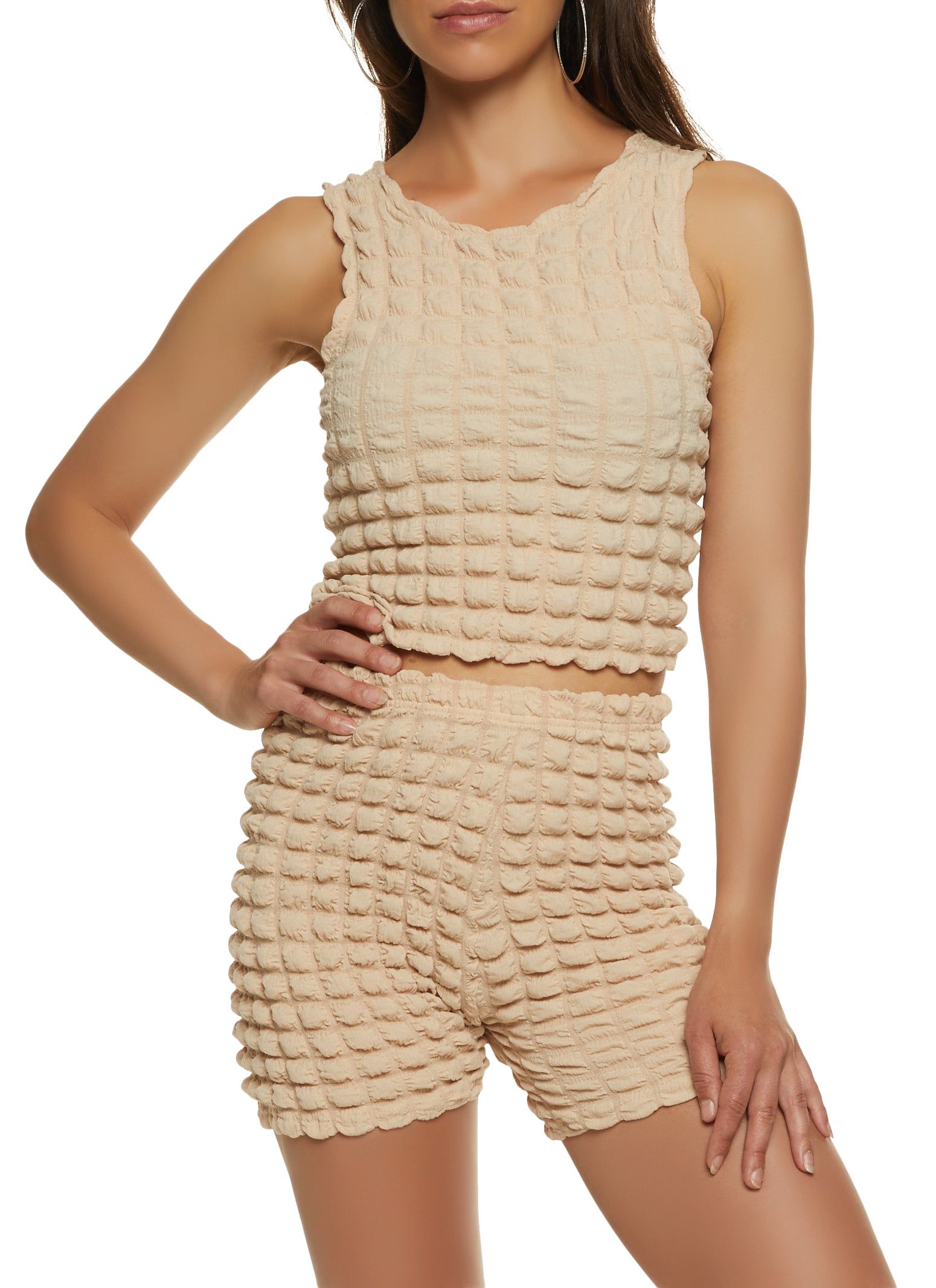 Bubble Knit Tank Top sold by Rainbow product image thumbnail 2