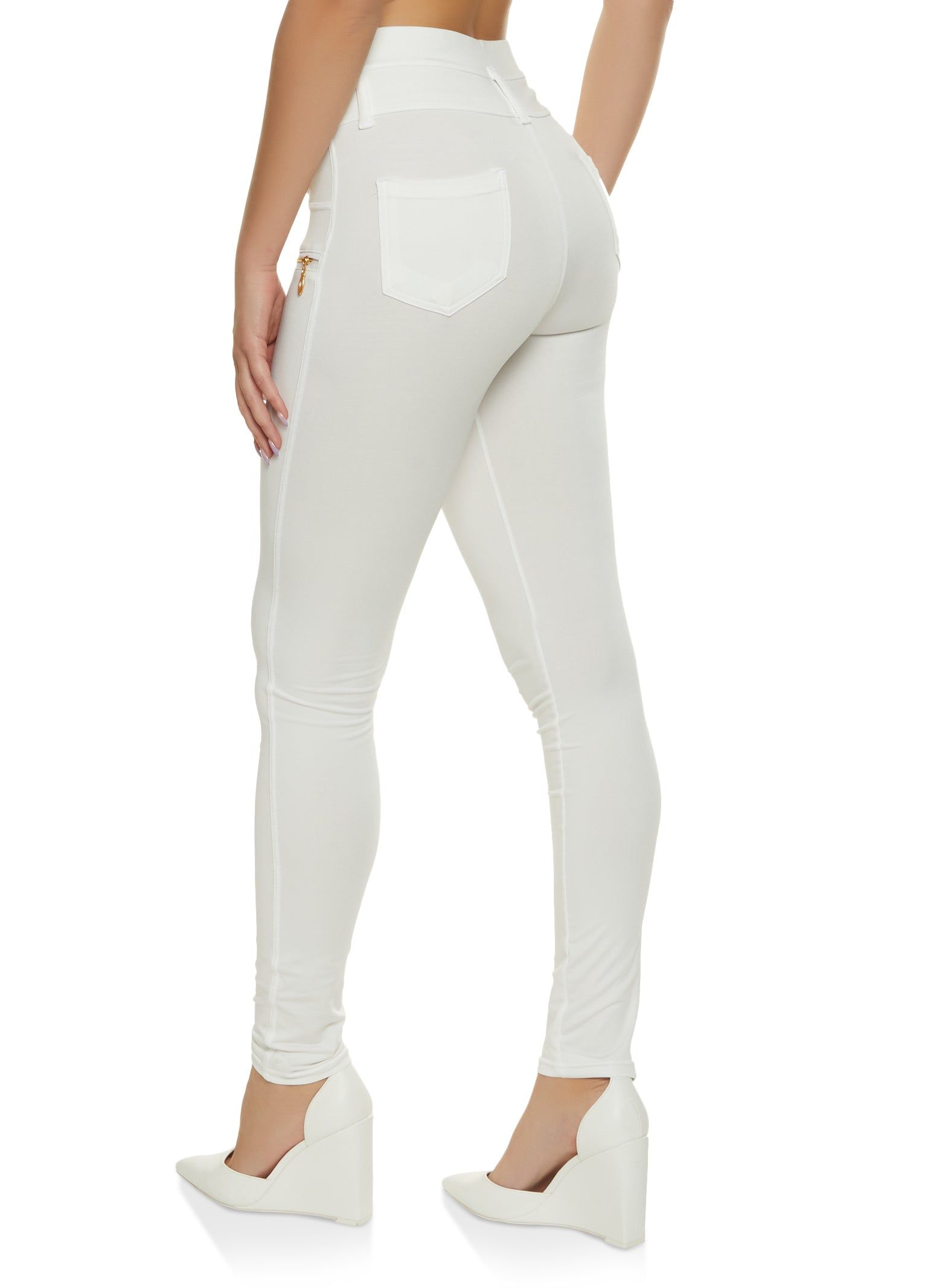 Scuba Double Zipper Pocket Pants sold by Rainbow product image thumbnail 2