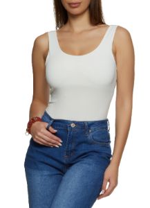 Sleeveless Scoop Neck Bodysuit sold by Rainbow