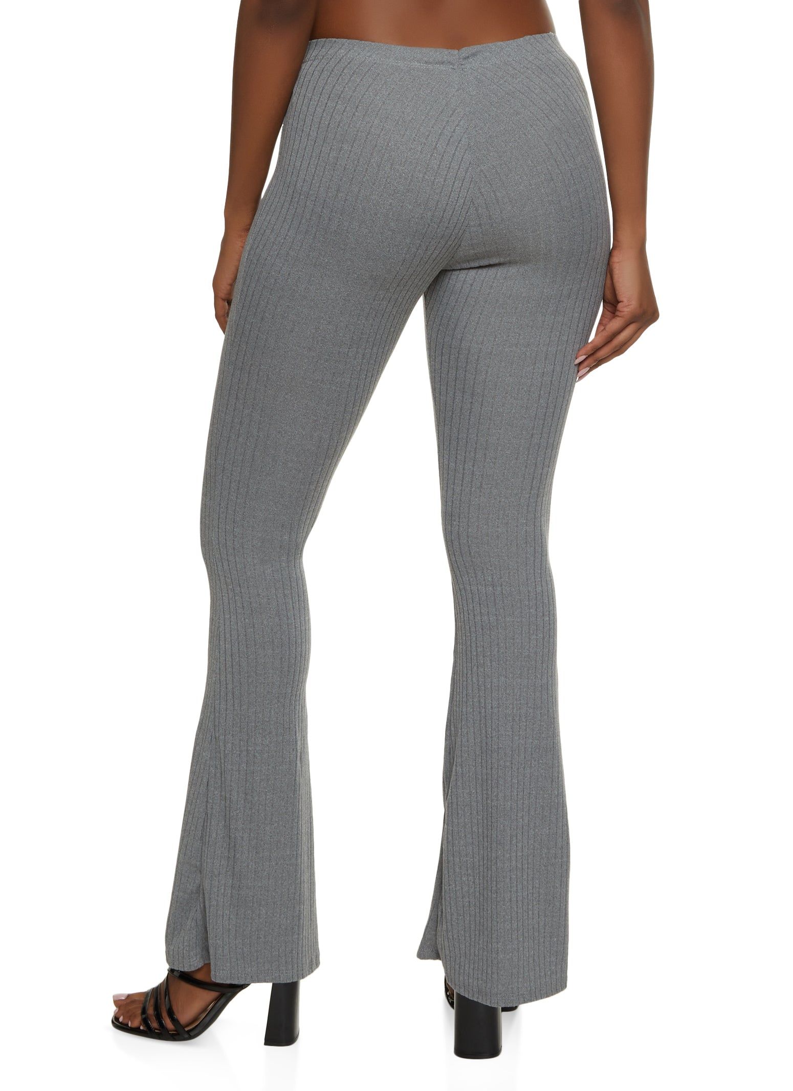 Ribbed Knit Flare Pants sold by Rainbow product image thumbnail 2