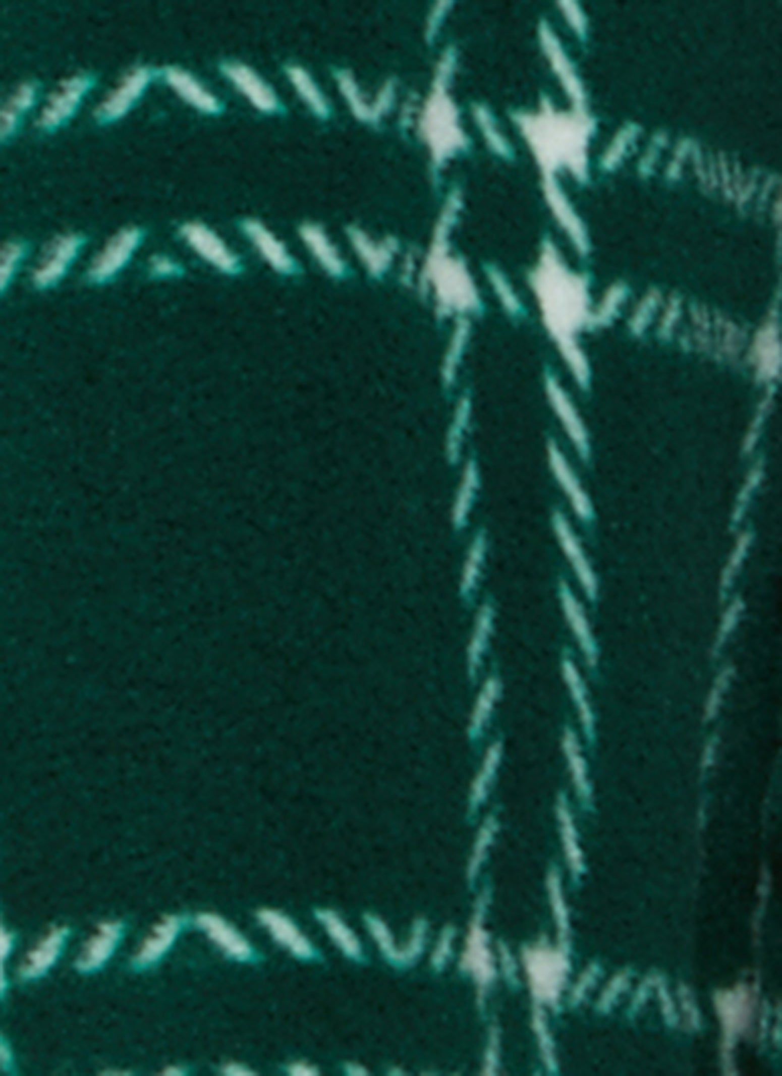 Fleece Plaid Button Down Shacket sold by Rainbow product image thumbnail 3