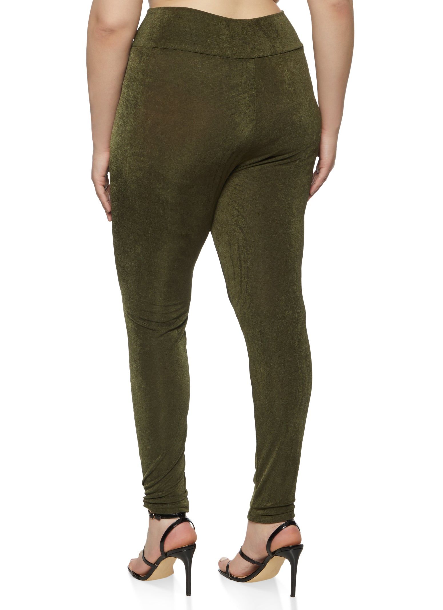 Plus Size Shimmer Knit Leggings sold by Rainbow product image thumbnail 2