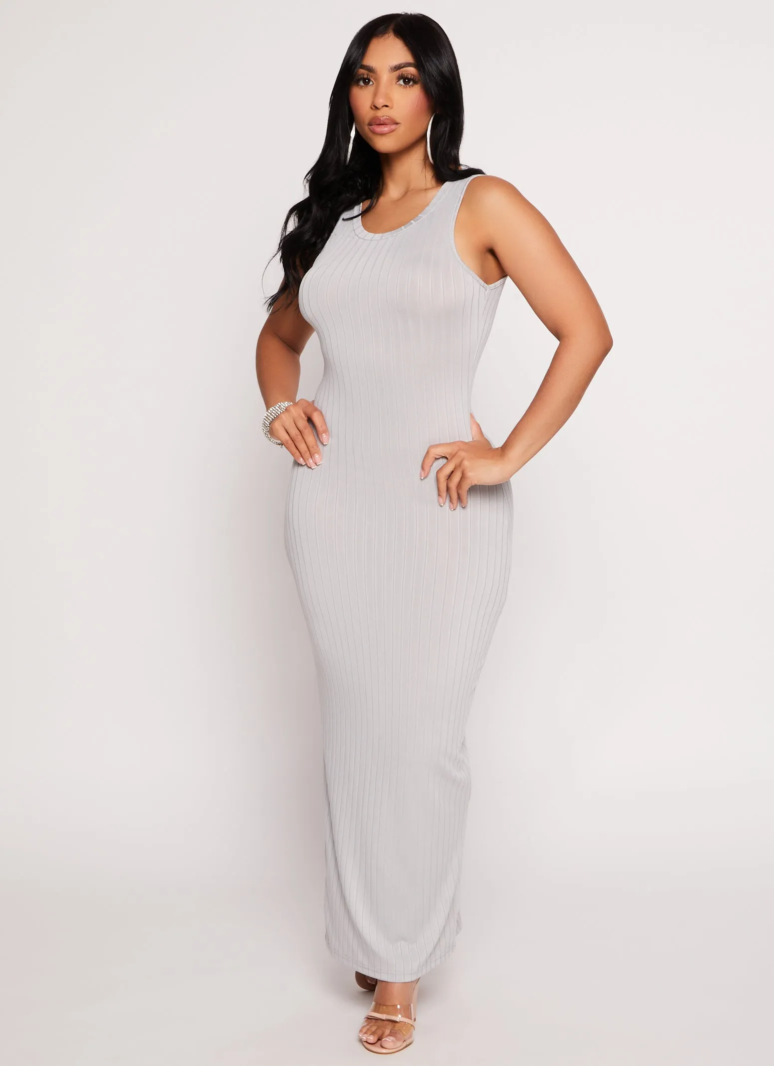 Daisy Ribbed Maxi Tank Dress sold by Rainbow product image thumbnail 2