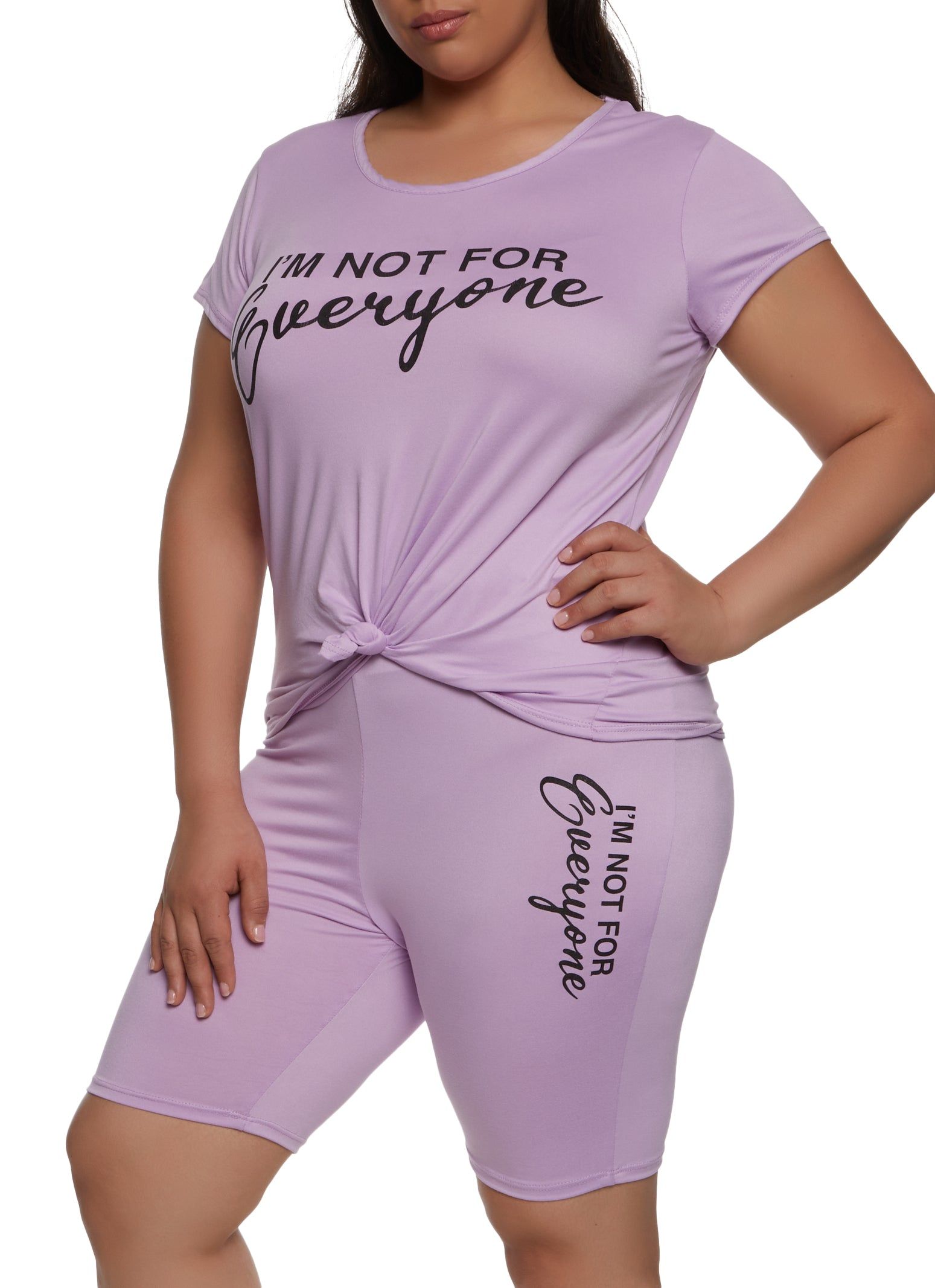 Plus Size Im Not For Everyone Tee sold by Rainbow product image thumbnail 2