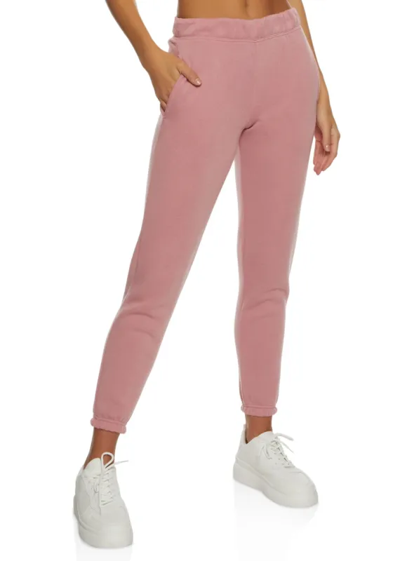 Fleece High Waisted Sweatpants sold by Rainbow