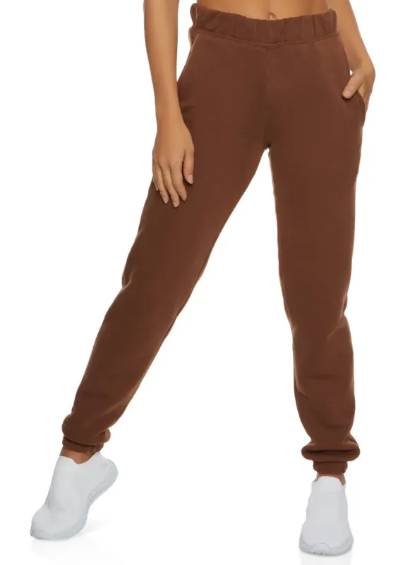 Fleece High Waisted Sweatpants sold by Rainbow