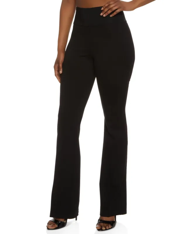 Ponte Flare Dress Pants sold by Rainbow