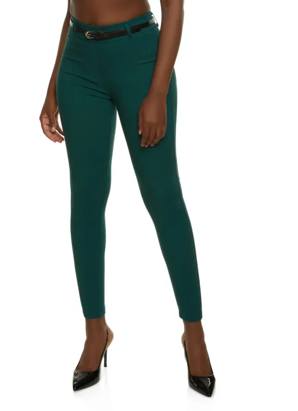 Belted Hyperstretch Dress Pants sold by Rainbow