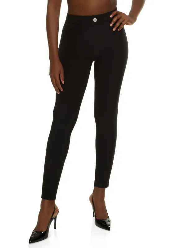 Scuba Solid Skinny Pants sold by Rainbow