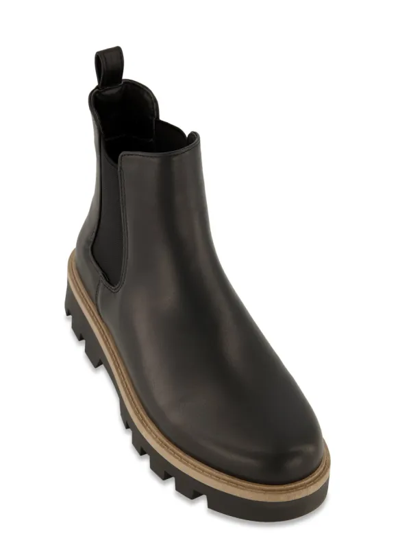 Lug Sole Chelsea Boots sold by Rainbow