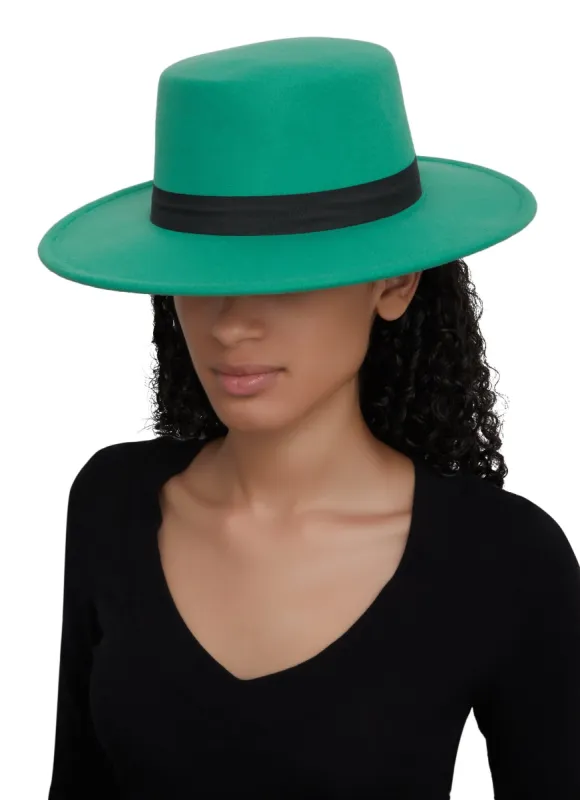 Ribbon Trim Bolero Hat sold by Rainbow