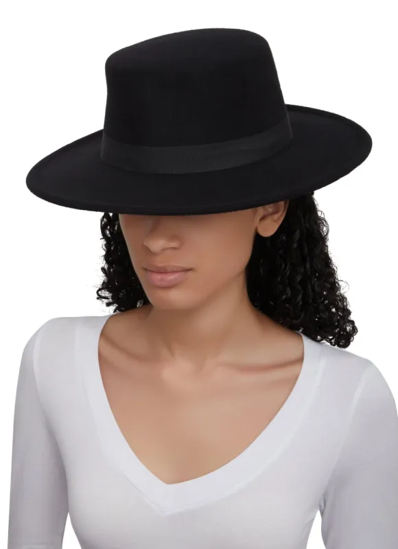 Ribbon Trim Bolero Hat sold by Rainbow