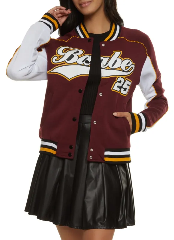 Babe 25 Varsity Jacket sold by Rainbow