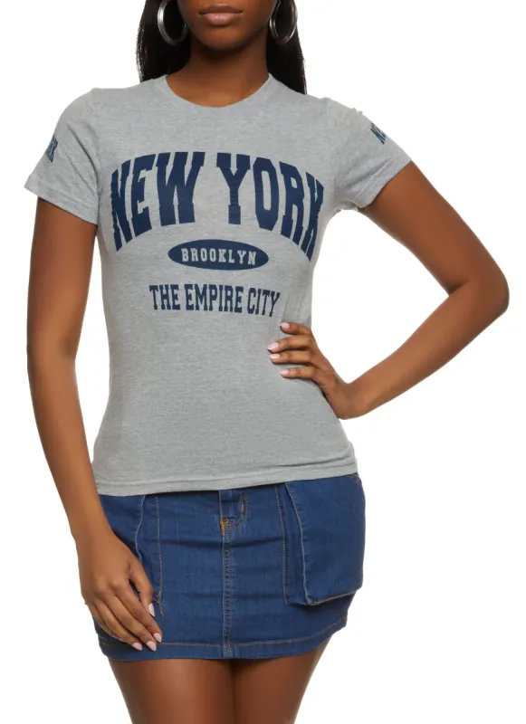Brooklyn New York The Empire City Tee sold by Rainbow