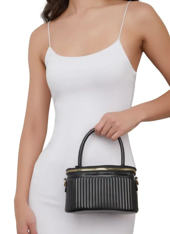 Double Zip Mini Convertible Crossbody Bag sold by Rainbow