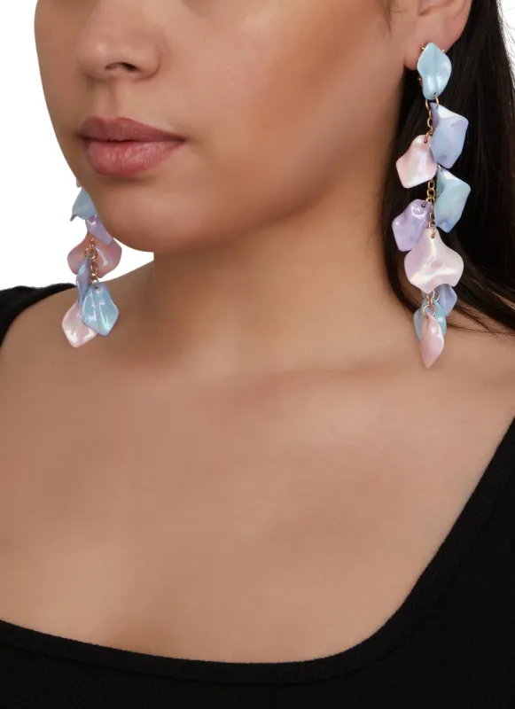 Petal Drop Earrings sold by Rainbow