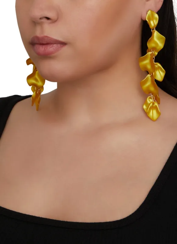 Petal Drop Earrings sold by Rainbow