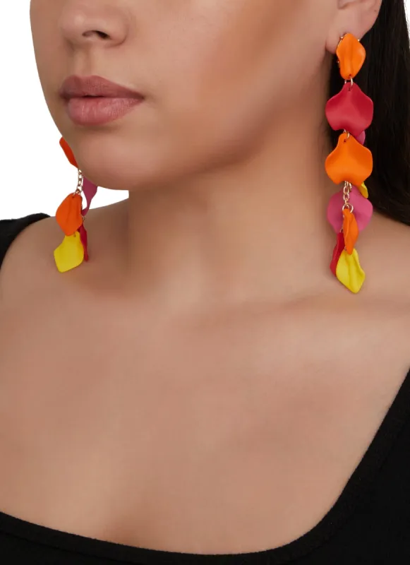 Petal Drop Earrings sold by Rainbow