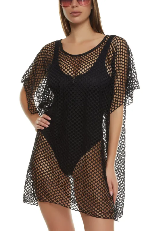 Fishnet Swim Cover Up sold by Rainbow