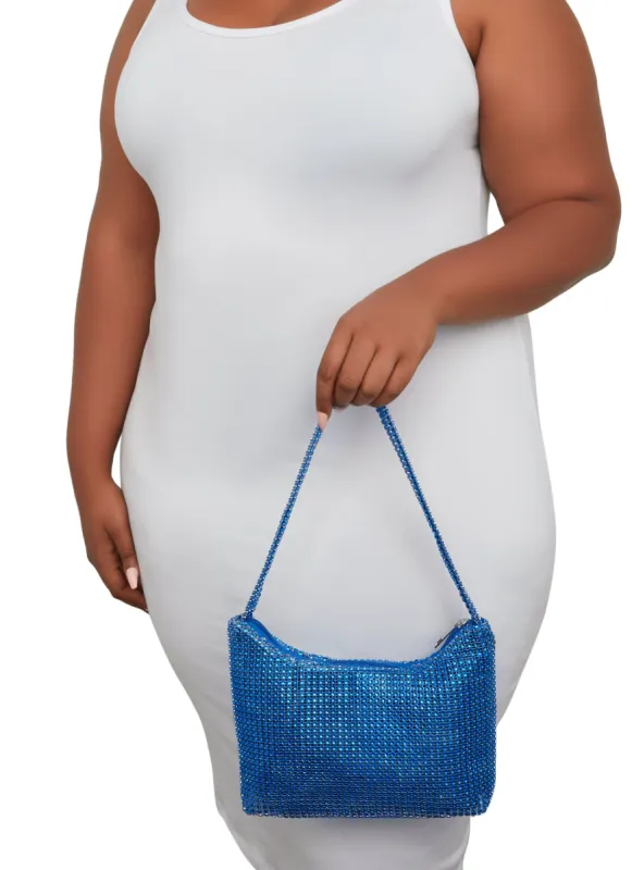 Rhinestone Shoulder Bag sold by Rainbow