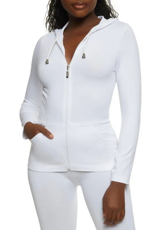 Basic Hooded Track Jacket sold by Rainbow