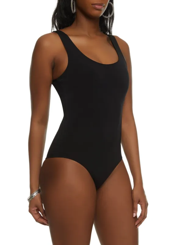 Sleeveless Scoop Neck Bodysuit sold by Rainbow
