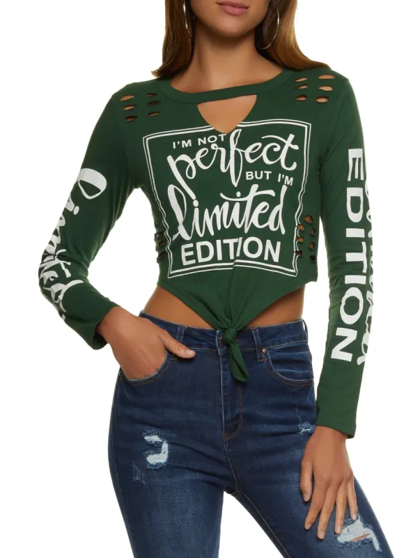 Cut Out Limited Edition Graphic Tee sold by Rainbow