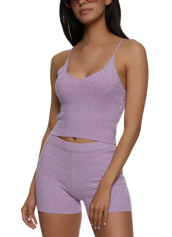 Cable Knit Cami sold by Rainbow