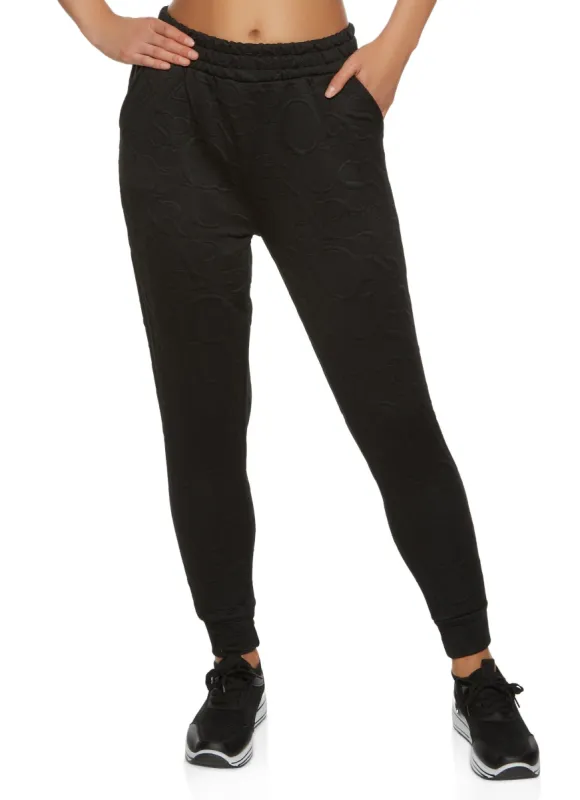 Embossed Joggers sold by Rainbow