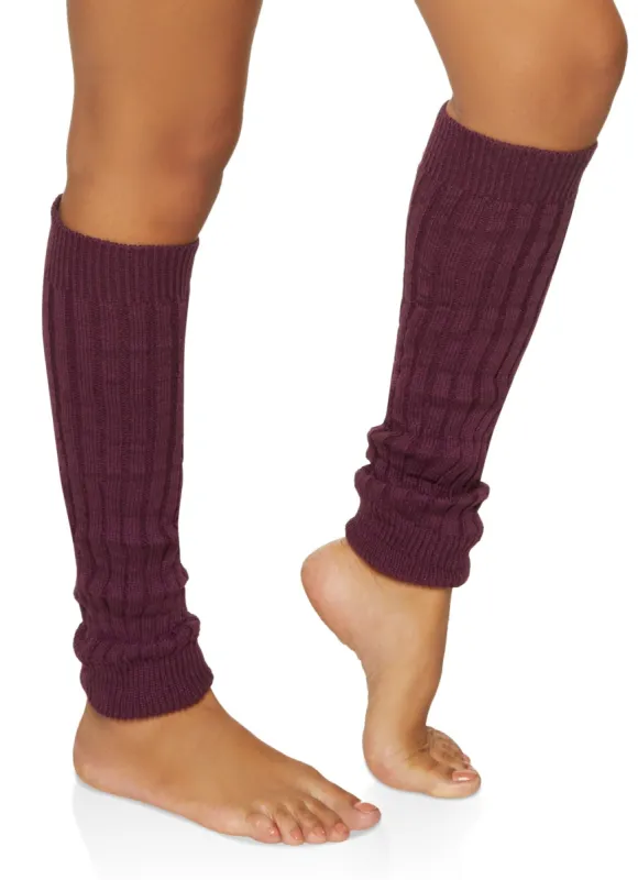 Ribbed Knit Leg Warmers sold by Rainbow