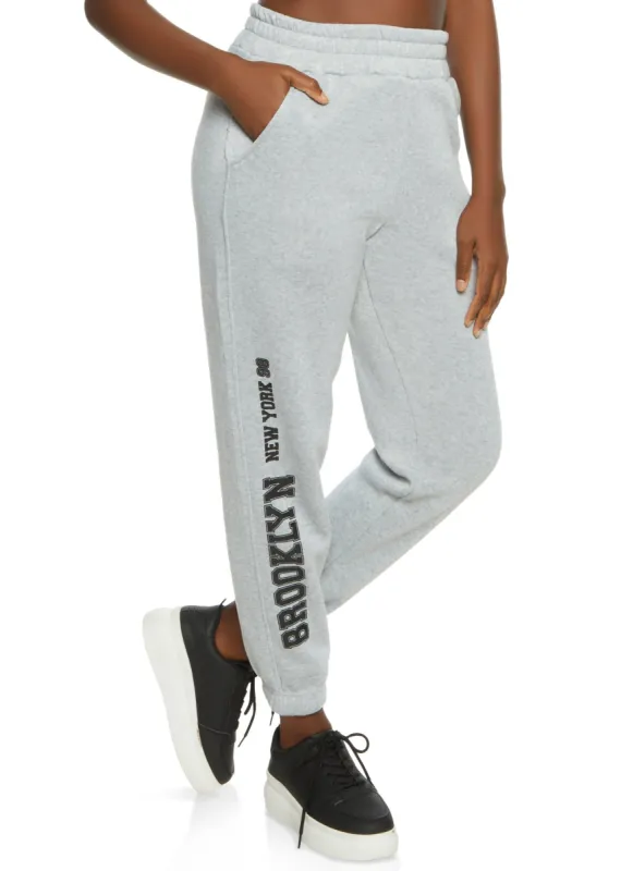 Brooklyn New York 98 Fleece Sweatpants sold by Rainbow