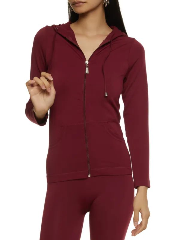 Basic Hooded Track Jacket sold by Rainbow