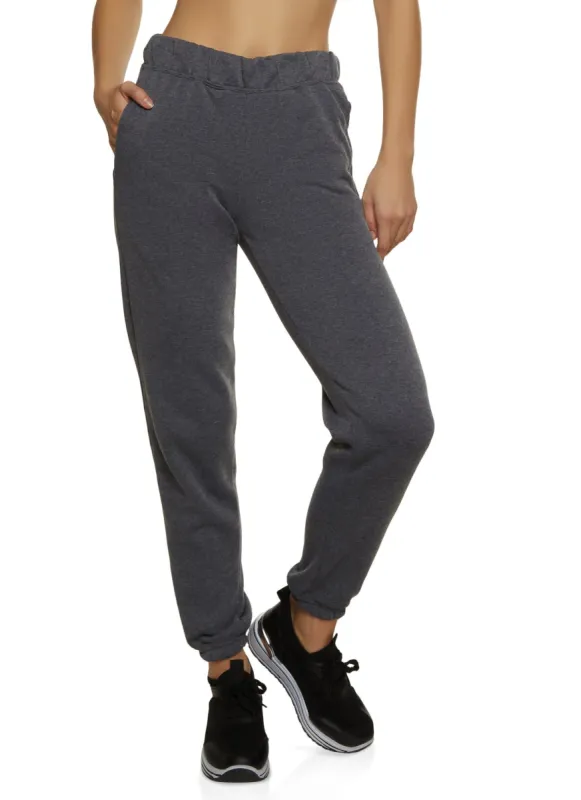 Fleece High Waisted Sweatpants sold by Rainbow