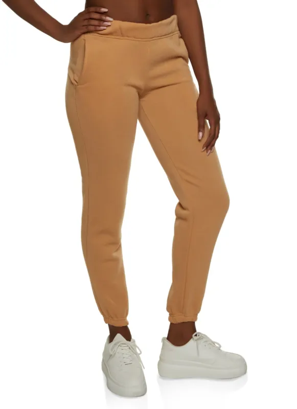 Fleece High Waisted Sweatpants sold by Rainbow