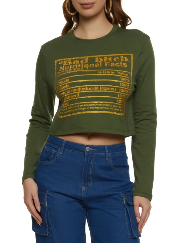 Basic Long Sleeve Crew Neck Tee sold by Rainbow