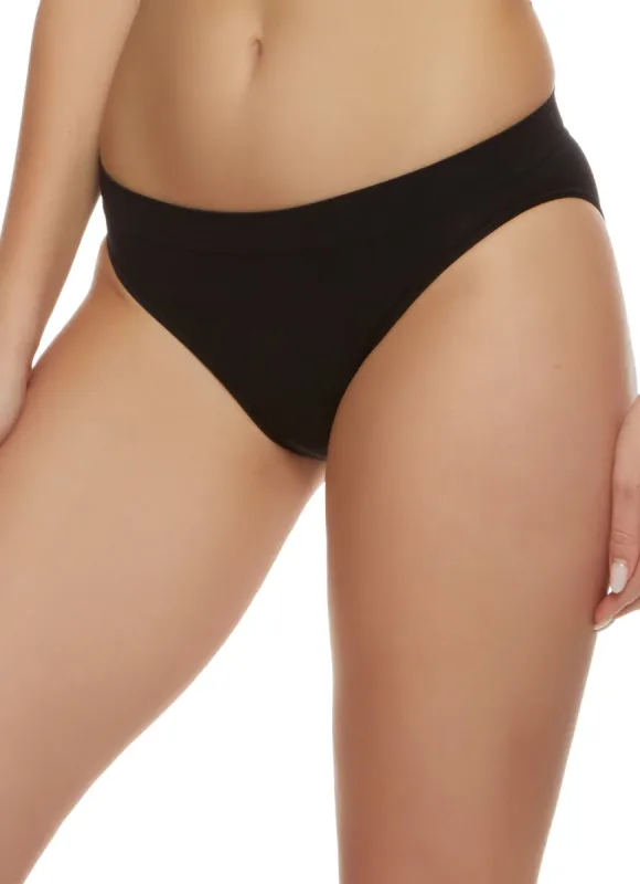 Solid Seamless Bikini Panty sold by Rainbow