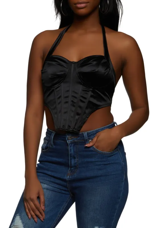 Halter Bustier Top sold by Rainbow