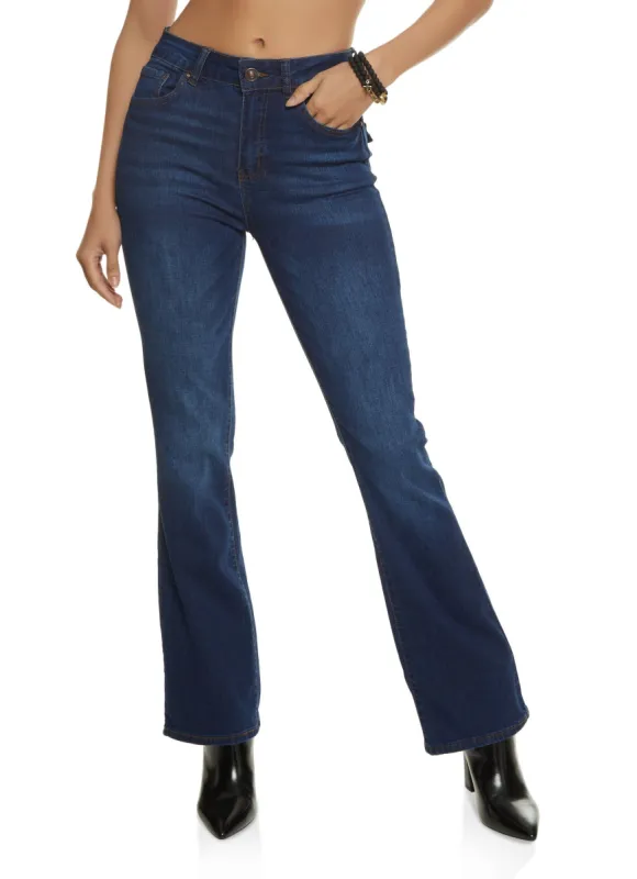 WAX Whiskered Boot Cut Jeans sold by Rainbow
