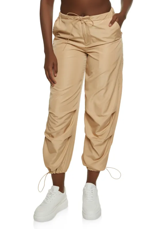 Jersey Mesh Lined Nylon Joggers sold by Rainbow